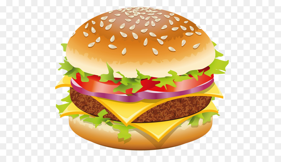 Hamburguesa，Hamburguesa Vegetariana PNG