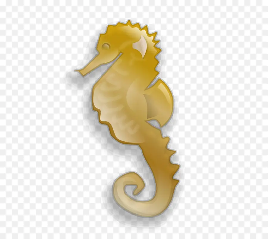 Caballito De Mar，Oro PNG