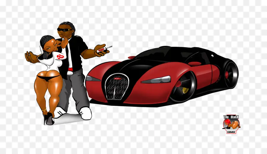 Coche Rojo，Lujo PNG