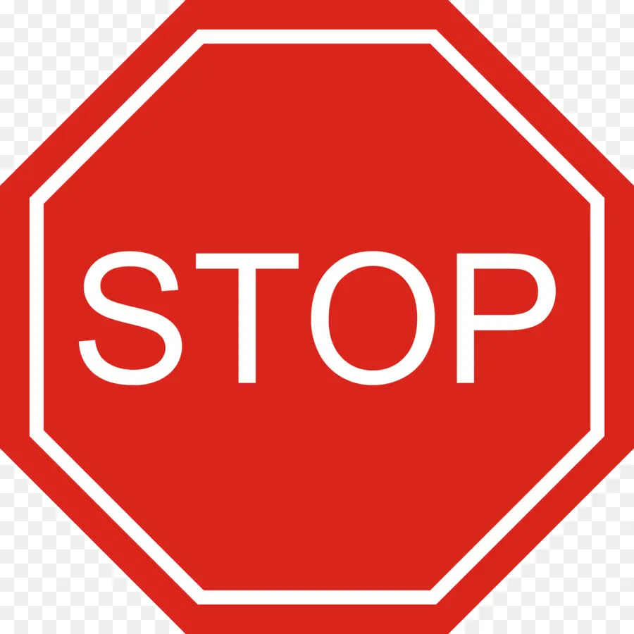 Señal De Stop，Señal De Tráfico PNG