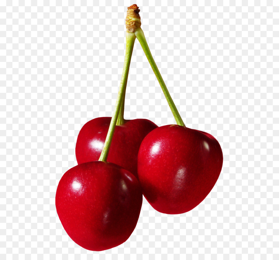 Cerezas Rojas，Alimento PNG