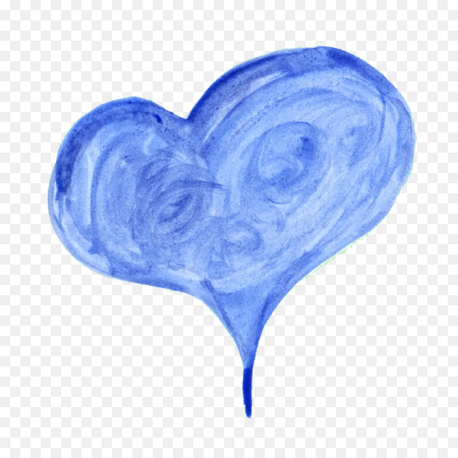 Corazon Azul，Amar PNG