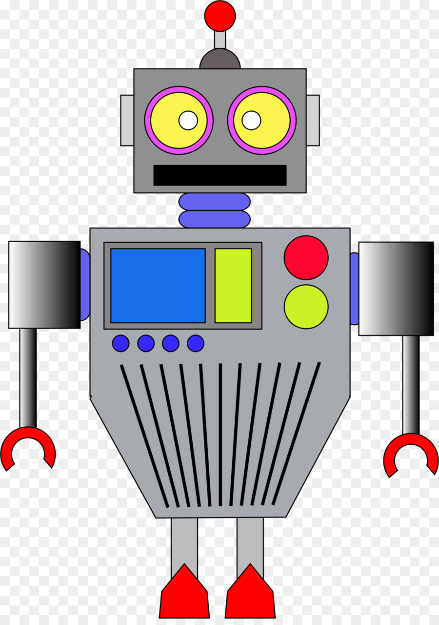 Robot，Rurple PNG