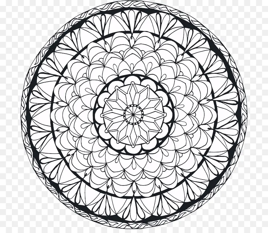 Mandala，Dibujo PNG