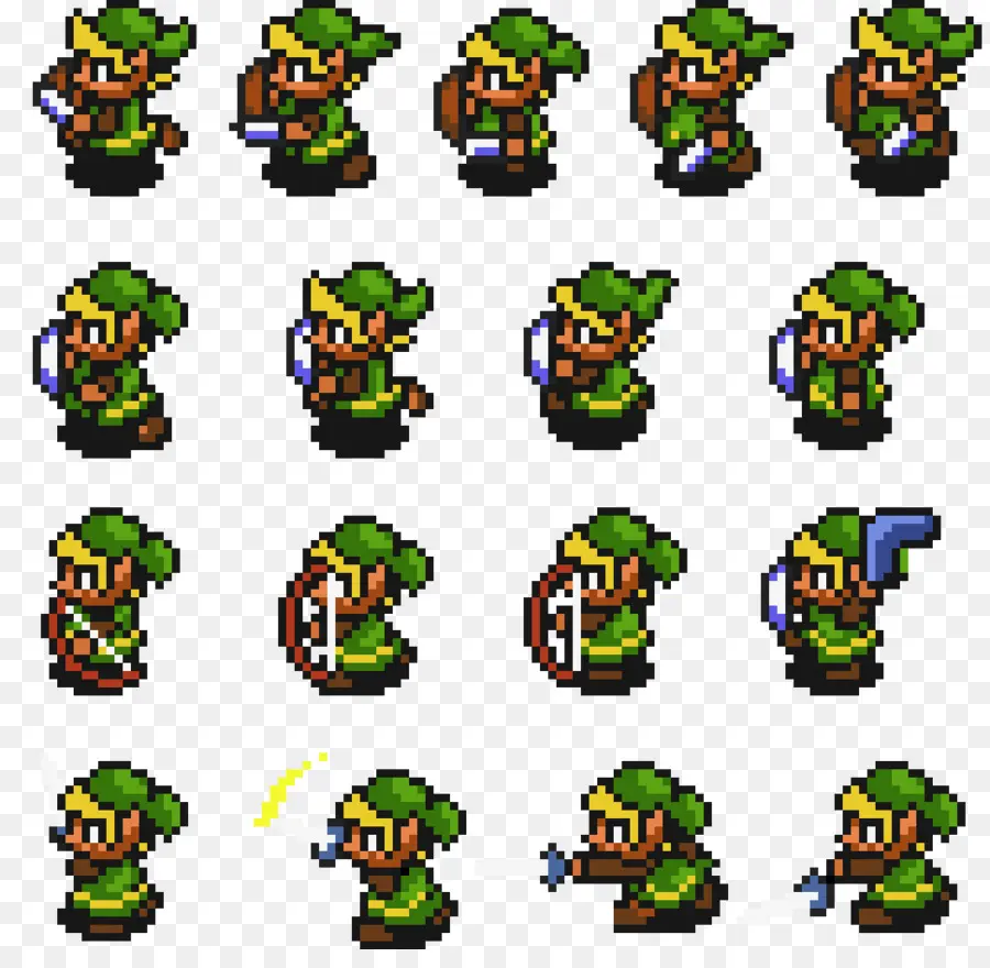 La Leyenda De Zelda Un Vínculo Con El Pasado，Sprite PNG