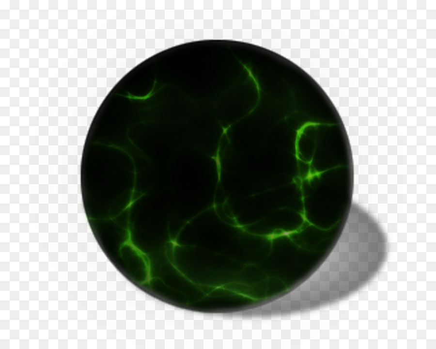 Esfera Verde，Brillante PNG