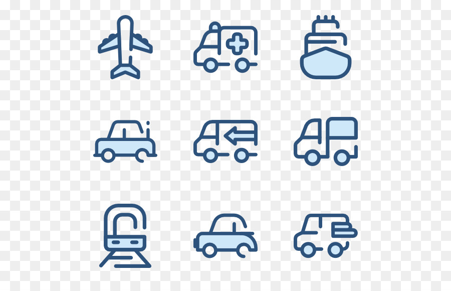 Iconos De Transporte，Vehículos PNG