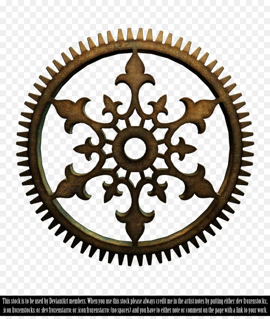 Steampunk，Engranaje PNG