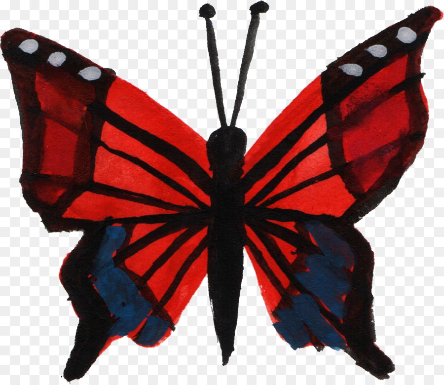 Mariposa，Rojo PNG