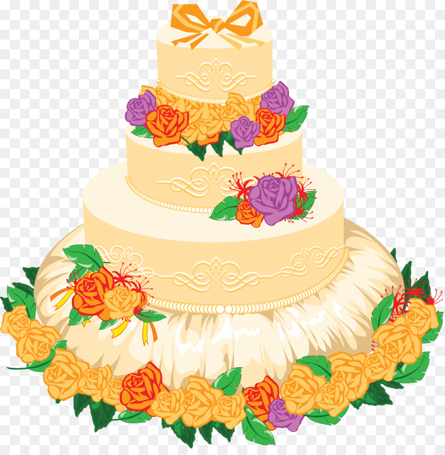 Pastel De Boda，Pastel De Cumpleaños PNG