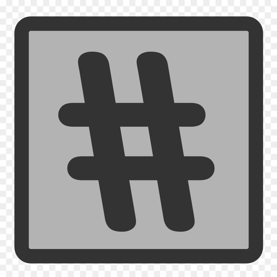 Símbolo De Hashtag，Redes Sociales PNG