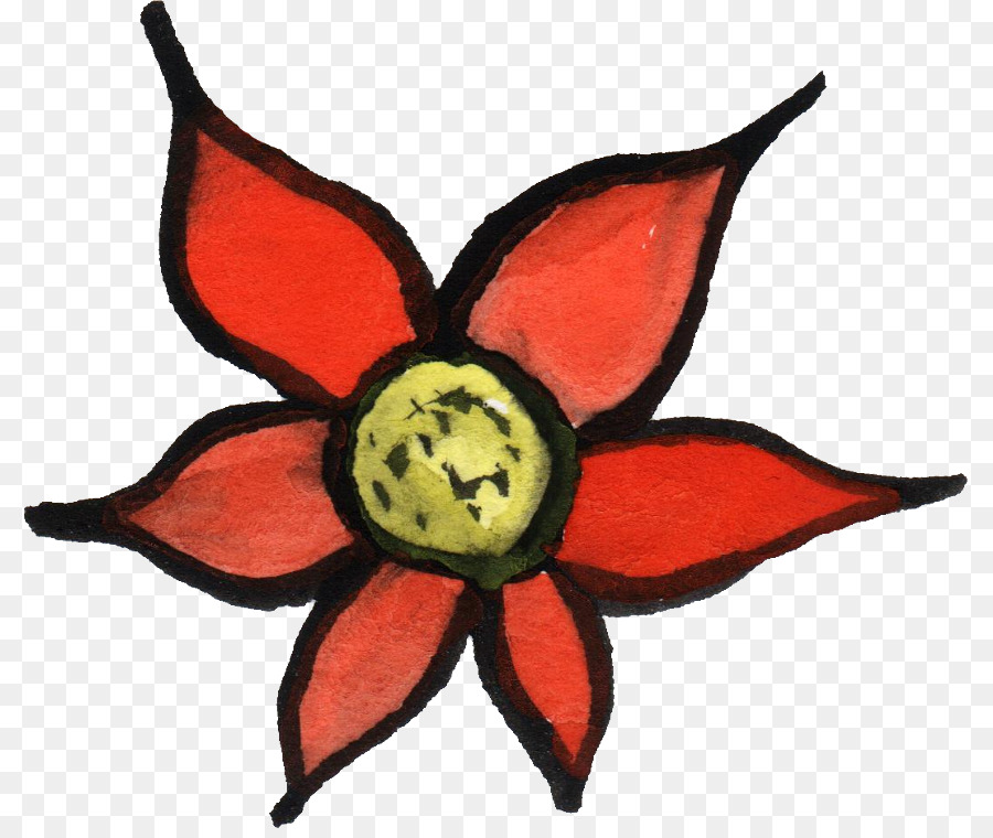 Flor，Pintura A La Acuarela PNG