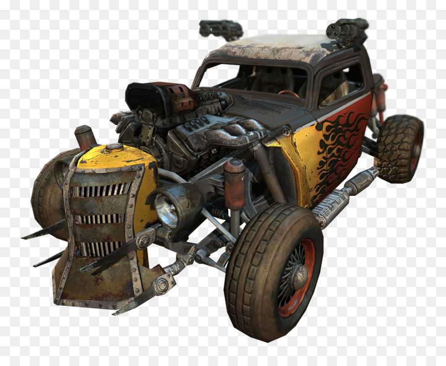 Coche Steampunk，Retro PNG