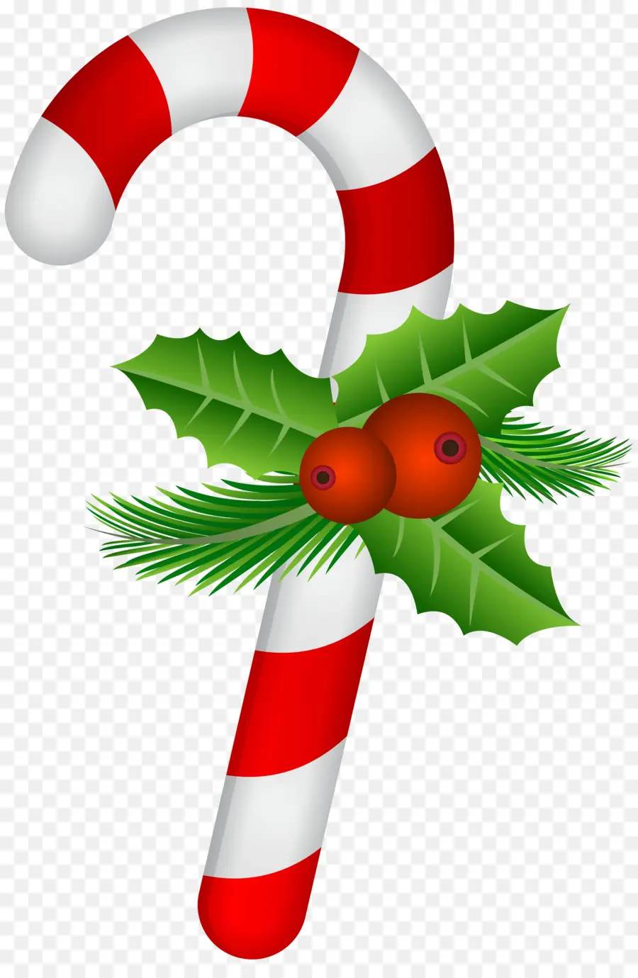 Bastón De Caramelo，La Navidad PNG