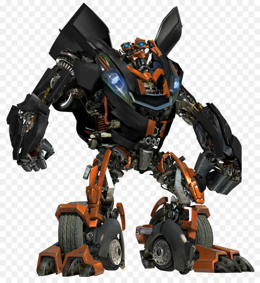 Robot Naranja，Mecánico PNG