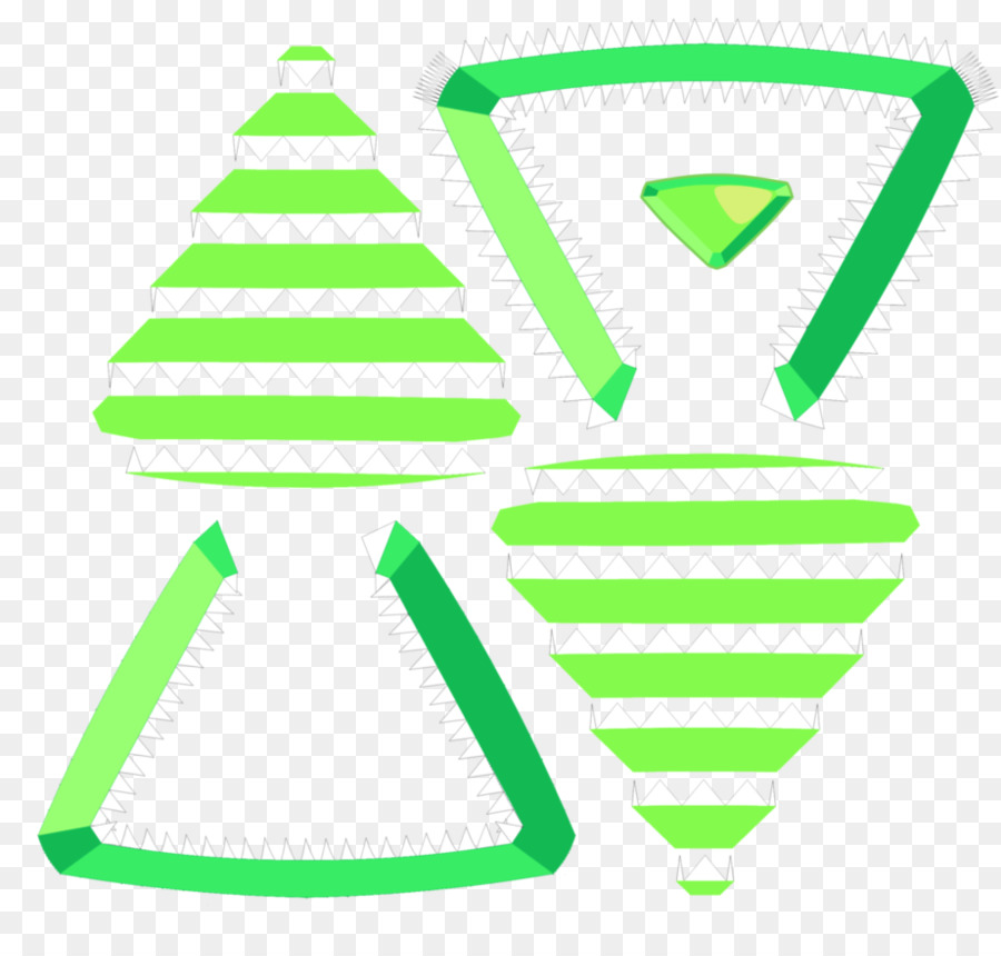 Formas Geométricas，Verde PNG