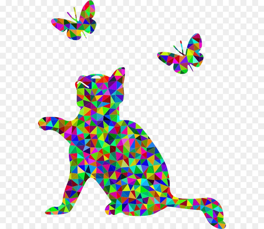 Gato，Mariposa PNG