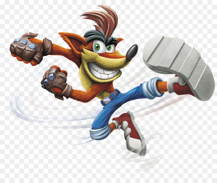 Bandicoot Choque，Videojuego PNG