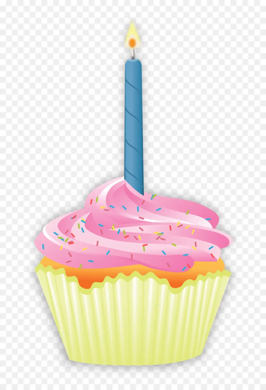 Cupcake，Pastel De Cumpleaños PNG