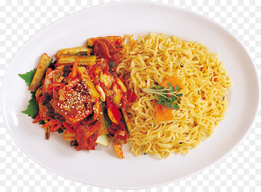 Fideos Y Kimchi，Comida PNG