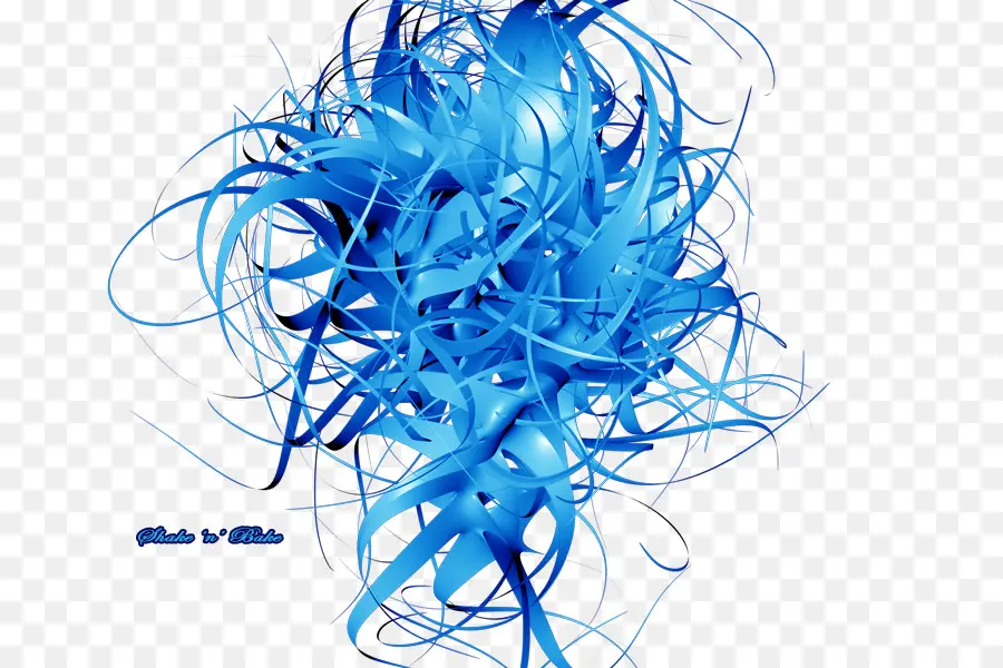 Arte Abstracto，Azul PNG