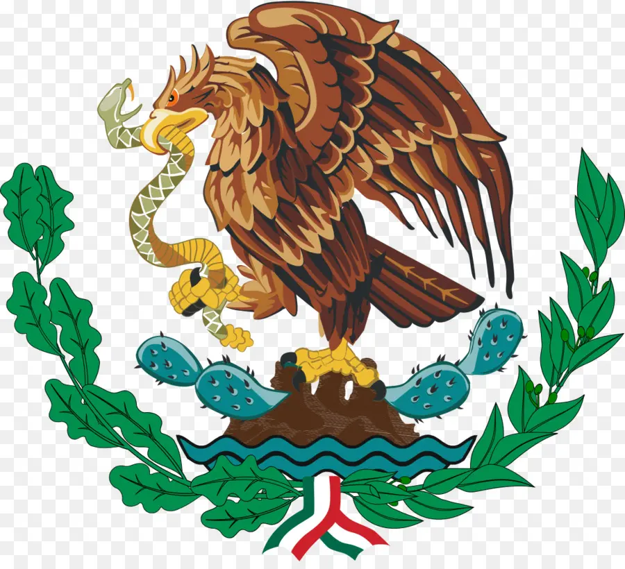 Emblema De La Bandera Mexicana，Águila PNG