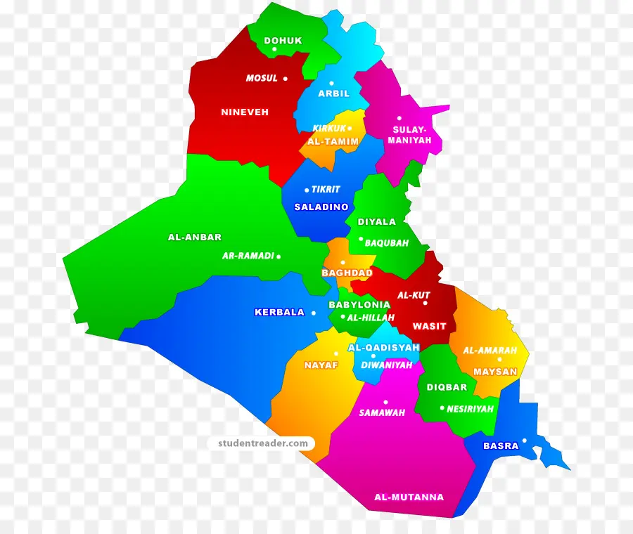 Bagdad，El Kurdistán Iraquí PNG