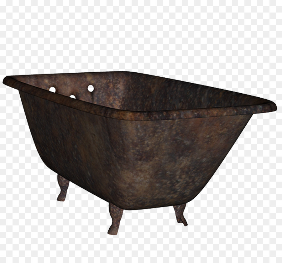 Bañera Oxidada，Viejo PNG