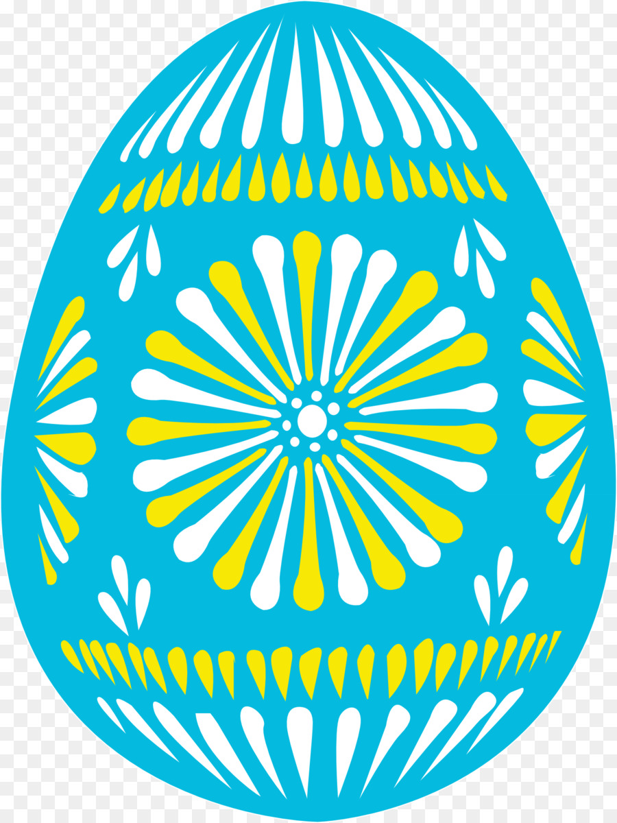 Huevo Decorado，Pascua De Resurrección PNG