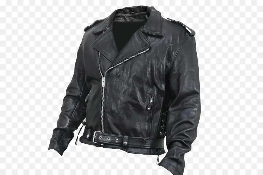 Chaqueta De Cuero，Motocicleta PNG