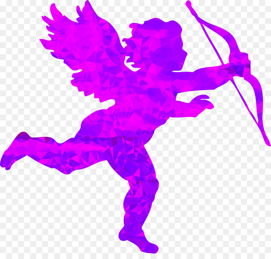 Cupido，Silueta PNG