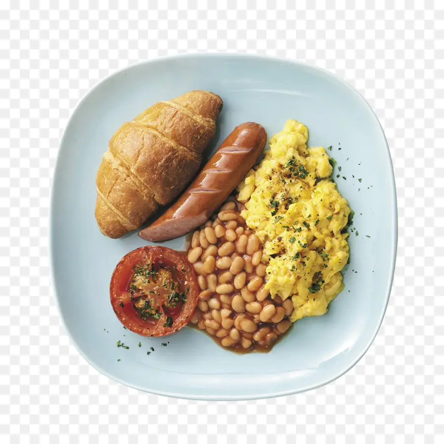 Plato De Desayuno，Comida PNG