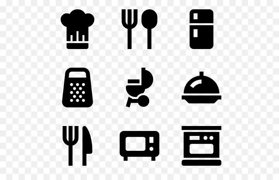 Iconos De Cocina，Utensilios PNG