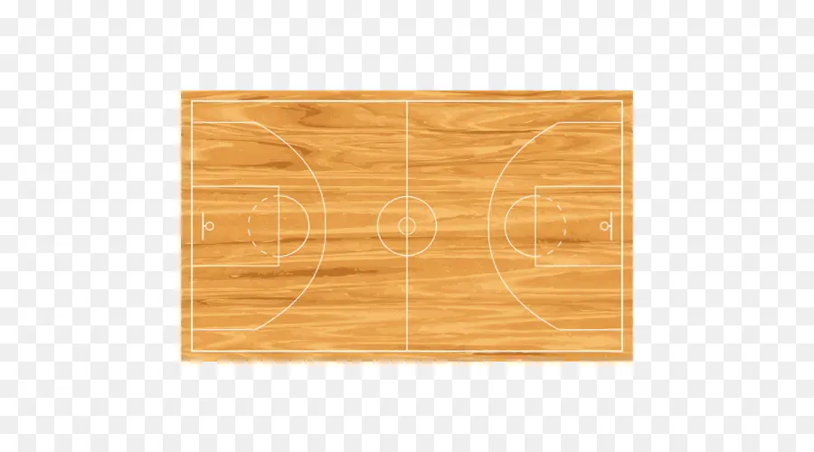 Cancha De Baloncesto，Pisos De Madera PNG