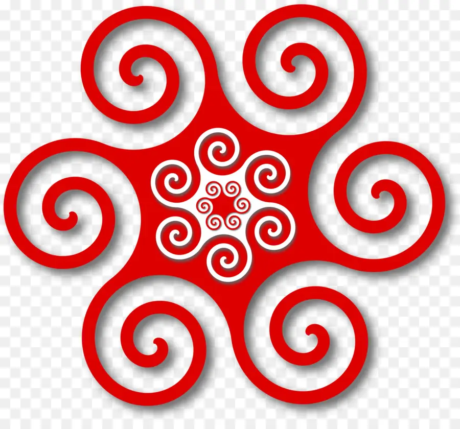 Diseño De Espiral Roja，Remolino PNG