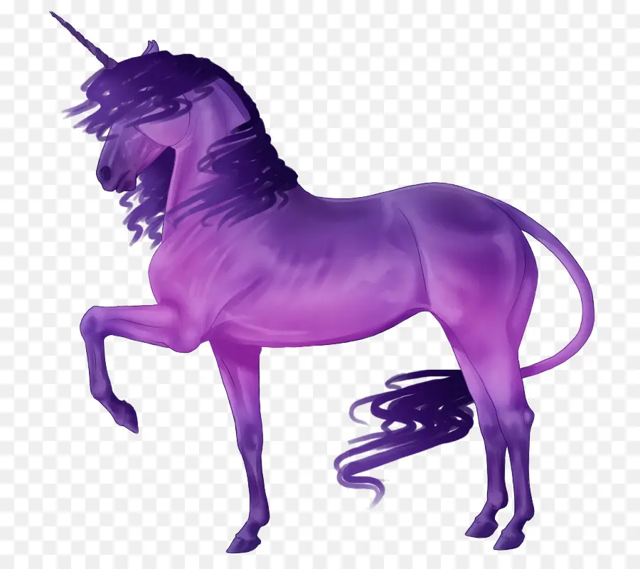 Unicornio，Púrpura De La Innovación PNG