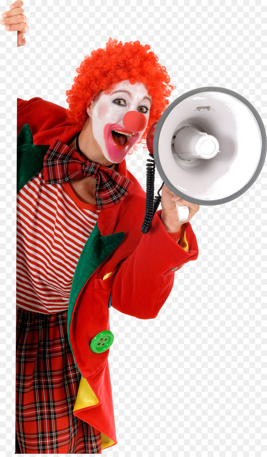 Payaso Con Megáfono，Megáfono PNG