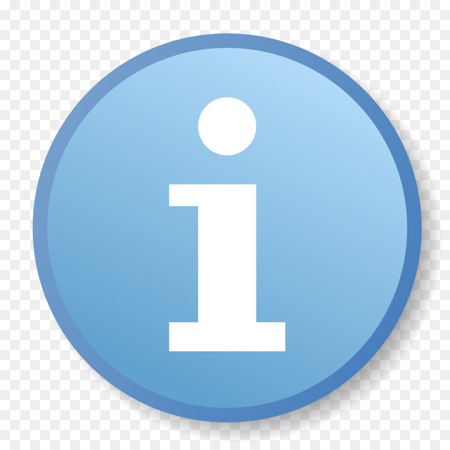 Icono De Información，Azul PNG