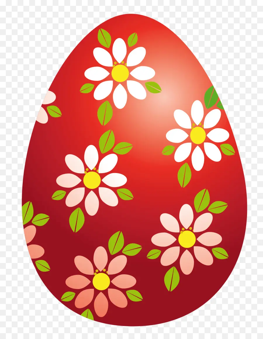 El Conejito De Pascua，Rojo Huevo De Pascua PNG