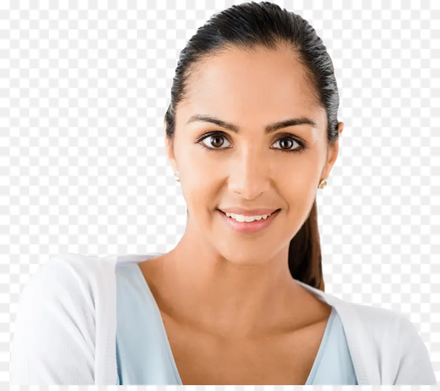 Mujer Sonriente，Retrato PNG