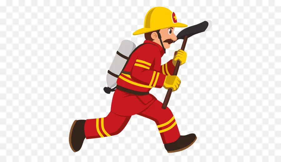 Bombero，De Dibujos Animados PNG