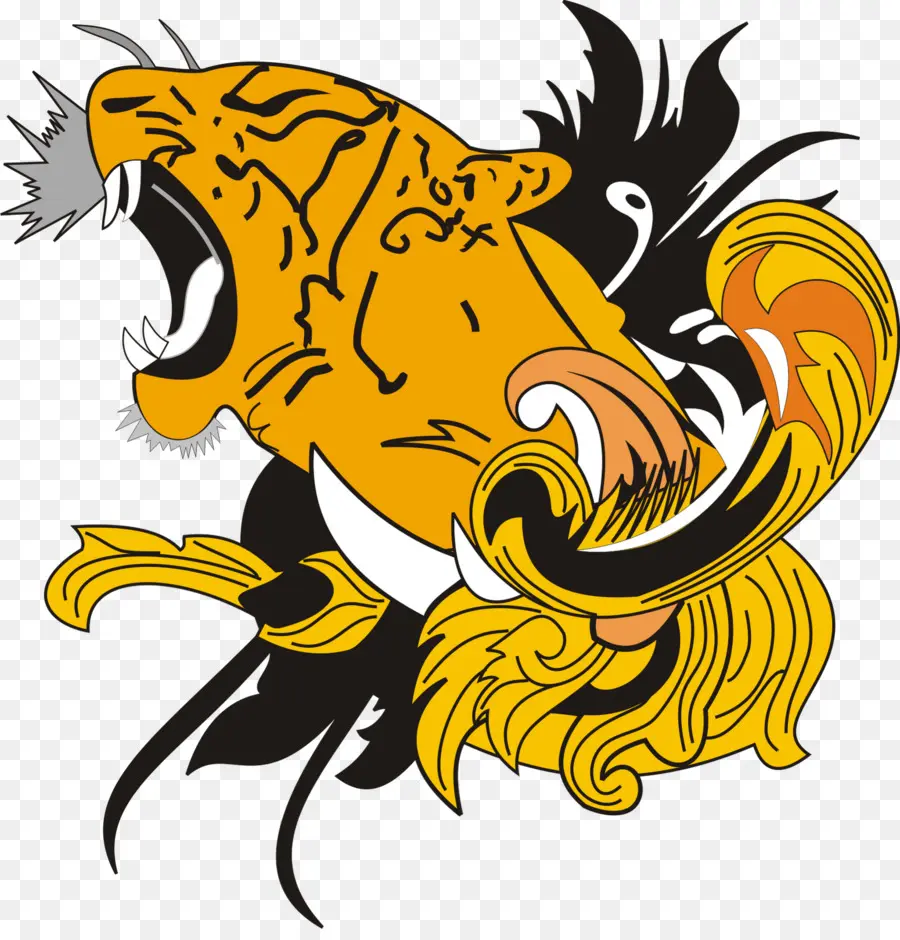 Tatuaje De Tigre，Diseño PNG