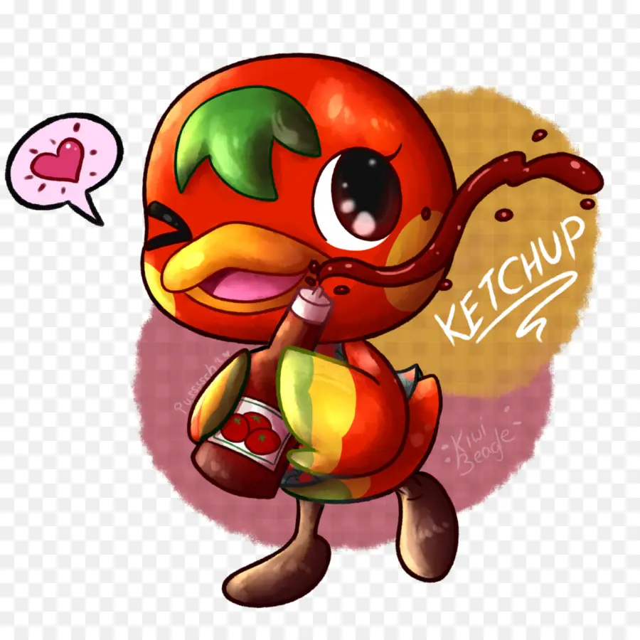 Pato，Ketchup PNG