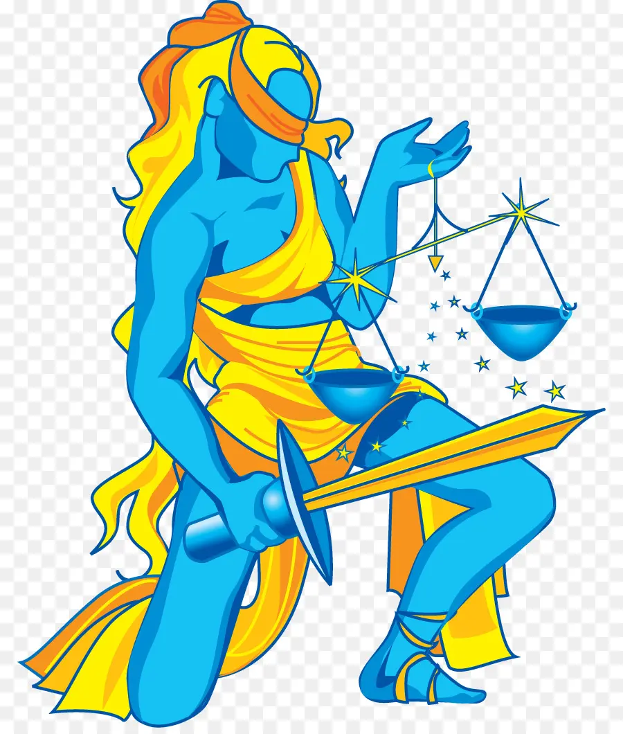 Libra，Signo Astrológico PNG