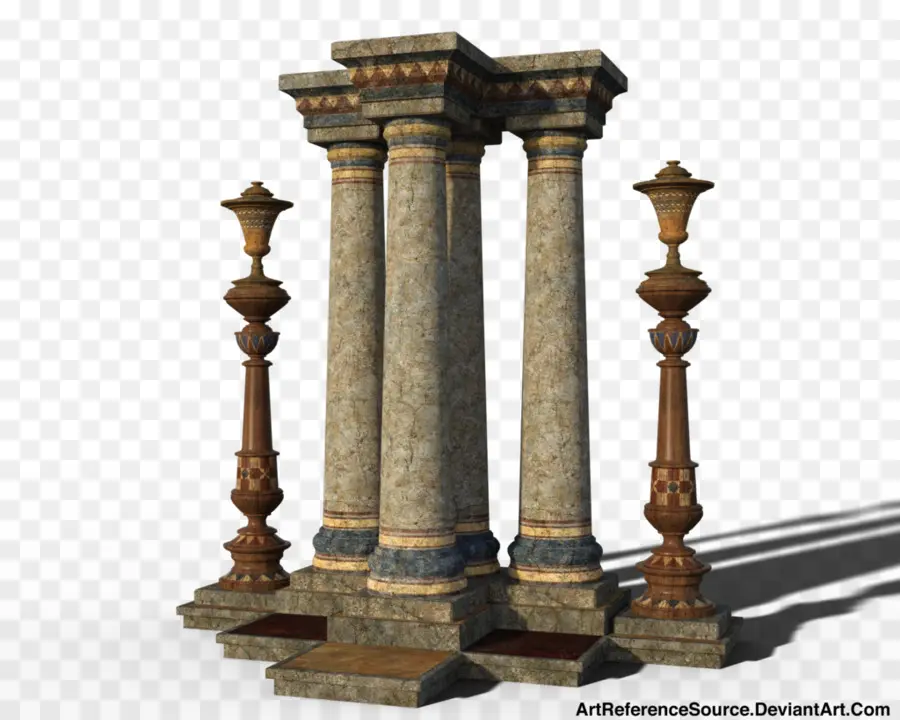 Columnas De Piedra，Pilares PNG