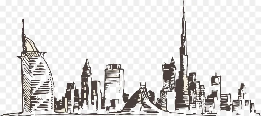Dubai，Skyline PNG