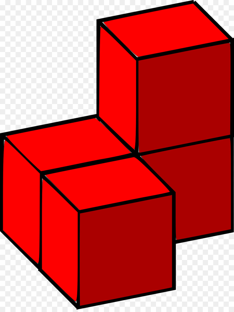 Cubos Rojos，Bloquear PNG