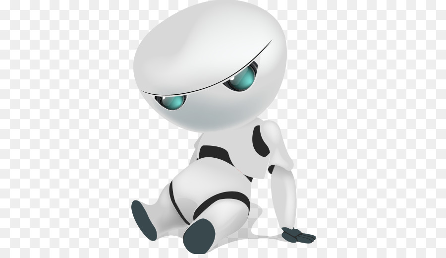 Robot Blanco，Lindo PNG