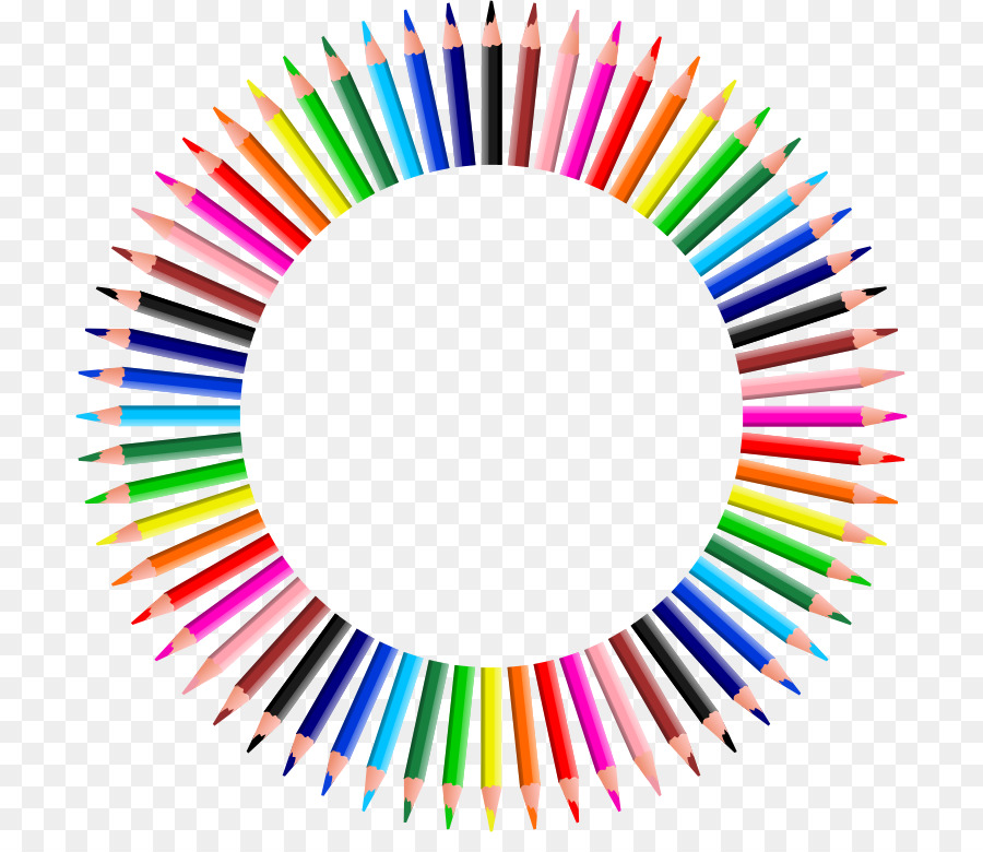 Lápices De Colores，Dibujo PNG