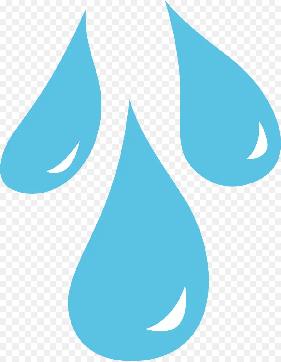 Gotas De Agua，Azul PNG